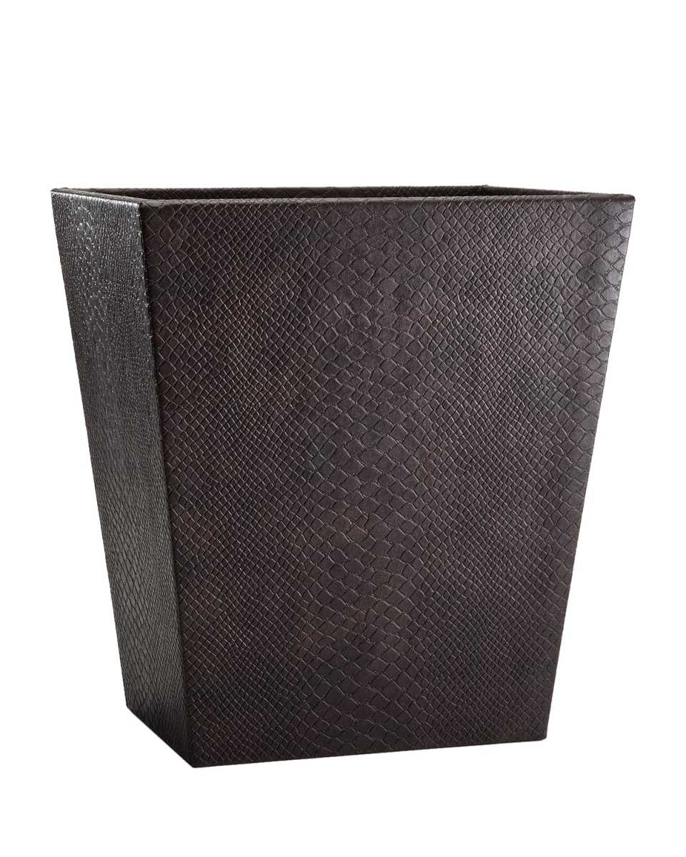 Conda Wastebasket, Brown